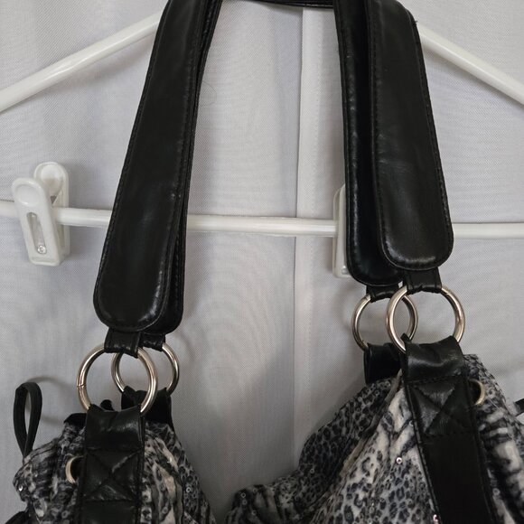 NWOT - Black & White sparkly bag - Picture 3 of 14